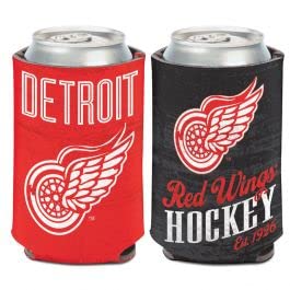 Refroidisseur de canettes vintage NHL Detroit Red Wings pour vos barbecues et matchs de hockey