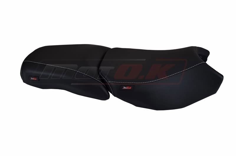 Housse de selle compatible avec BMW R1200GS LC 2013-2018 noire