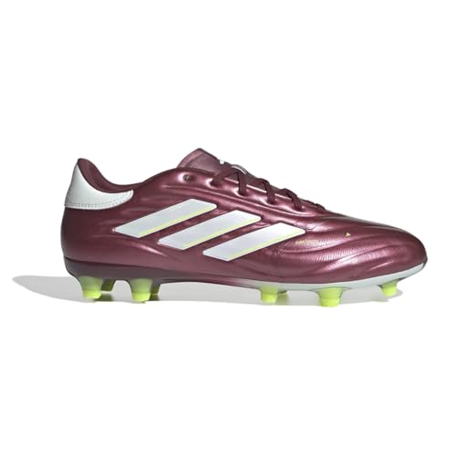 adidas Tênis unissex adulto Copa Pure Ii Pro Firm Ground, Vermelho sombreado/vermelho sombreado/verm