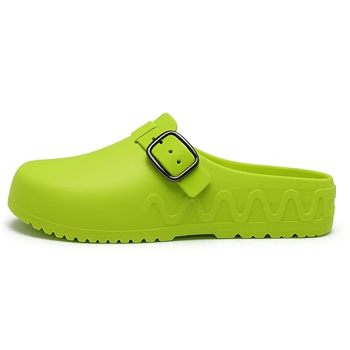 Image of ORTHO JOY Orthopedic Arch Support Clogs for Women - Comfort Slip-On Toe Post Slides with Adjustable Strap & Cushion Sole