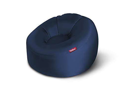 Fatboy® Blow Up Chair Lamzac O - Aufblasbares Sofa für Erwachsene & Kinder - Aufblasbares Sofa - Aufblasbarer Stuhl - 110 x 103 x 62 cm - Keine Pumpe erforderlich - Für drinnen und draußen, Dunkelblau
