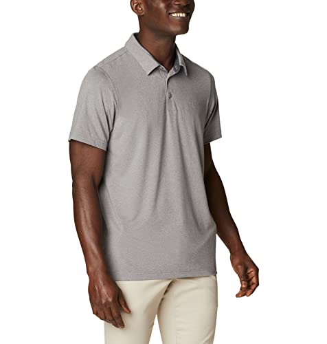 Image of Columbia Men Polyester Omni-Shade Polo Terminal Roamer Stretch Hiking & Trekking Pant