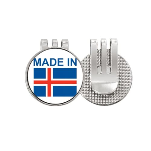 Marqueur de balle de golf Islande émail magnétique cadeau golf