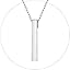 D. 4mm Vertical Bar|Silver