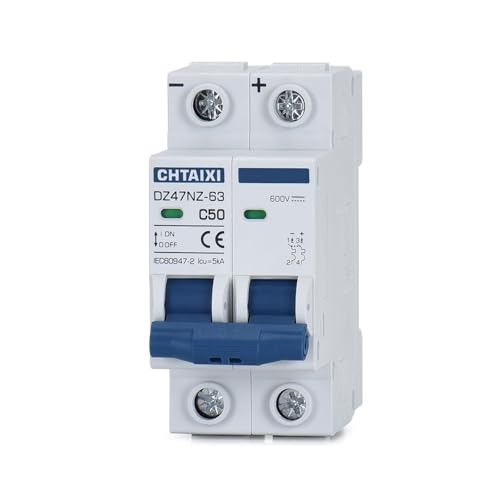 Evita sobrecargas solares con este interruptor desconexión C20 magnetotérmico