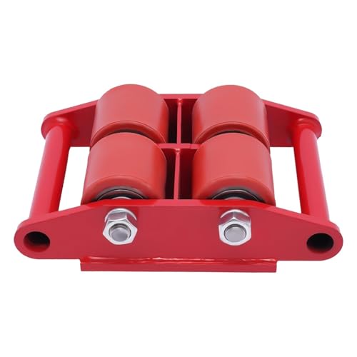 Carrello per macchinari Pesanti con Ruote girevoli a 360° per Un efficiente Spostamento di Attrezzature in Officina e Fabbrica