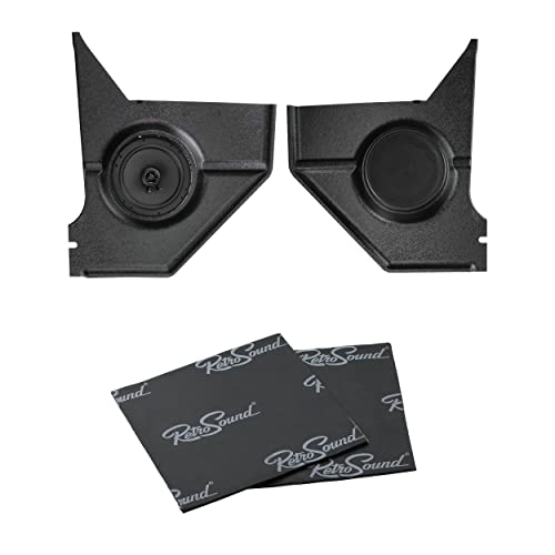 Retro Manufacturing KP-F39-6768-M Black Kick Panel (1967-68 Mustang), 1 Pack