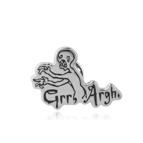 PLITI Vampire Enamel Pin Vampire Slayer Movie Fans Jewelry BTVS Inspired Merchandise Argh Pin BTVS Inspired Gift 90s TV Show (Argh Pin)
