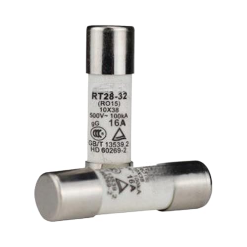 Tube de fusible en céramique 2A-63A RT28-32 16A pour cartouche cylindrique