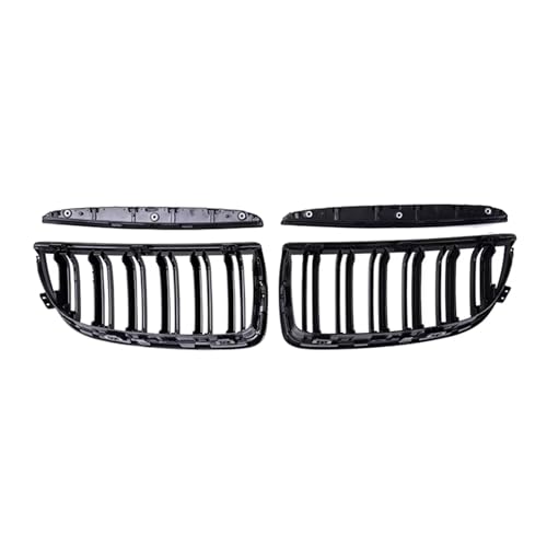 Parrilla delantera negra brillante para BMW Serie 3 E90 7