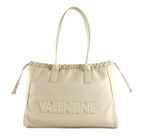 VALENTINO Oxford Re Shopper Ecru : le sac cabas idéal pour vos journées de travail et sorties
