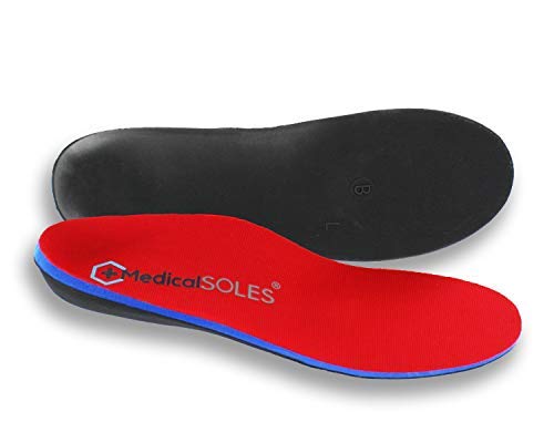 Medical SOLESMedical SOLES Pro Series Silver Full Length Insoles Orthotic Inserts for Men/Women - MedicalSOLES Now Available Over-The-Counter M7/W9