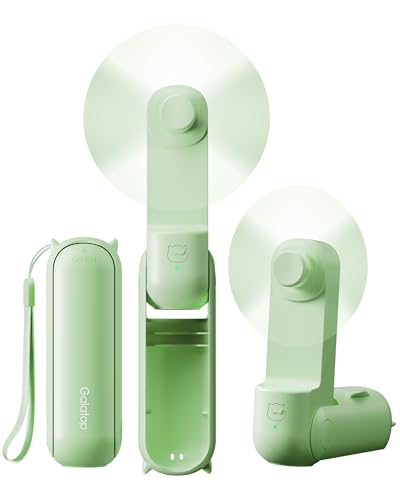 Gaiatop Portable Handheld Fan, 3 in 1 Mini Fan Handheld