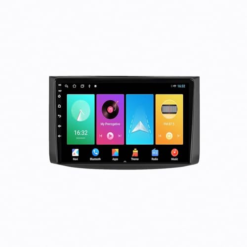 Carplay y Android Auto en radio 2 DIN para Aveo pantalla táctil fluida con 4 núcleos