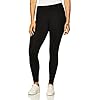Danskin-Womens-Signature-Wide-Waist-Yoga-Ankle-Legging Danskin Women's Signature Wide Waist Yoga Ankle Legging, Rich Black, Medium