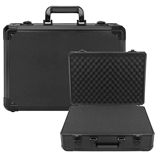 Moubruk Matel Hard Case with Foam, 16" x12" x 6"