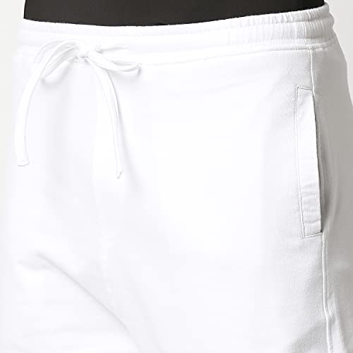 Image of VAISHVIK Men's Cotton Shorts White