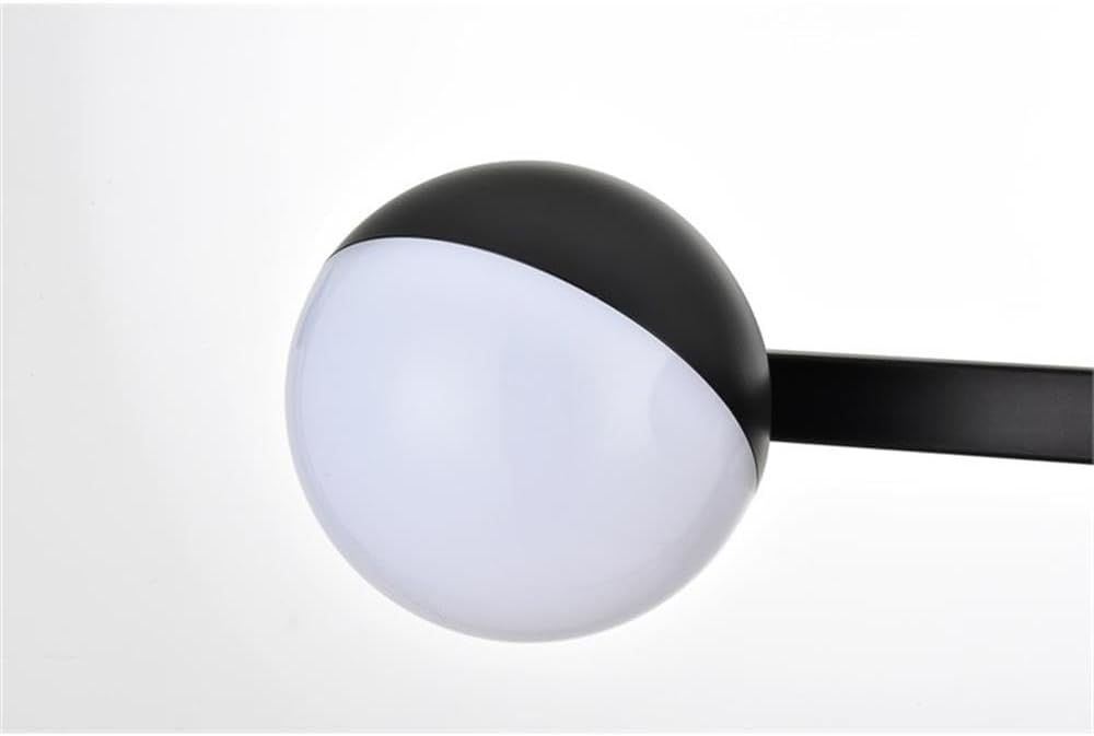 Pemberly Row 3-Light Metal Bath Sconce in Black/Frosted White