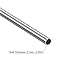 uxcell 304 Stainless Steel Capillary Tube, OD 5mm x 0.1mm Wall Thick 250mm Length Metal Tubing for Industry Machinery