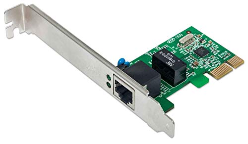 Intellinet Gigabit PCI Express Netzwerkkarte 10/100/1000 Mbit/s PCI Express Ethernet Karte 522533