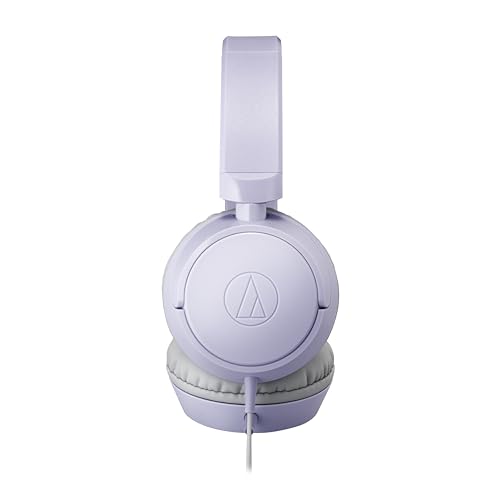 Image of Audio-Technica ATH-S120C-LV USB-C Headphones, Violet