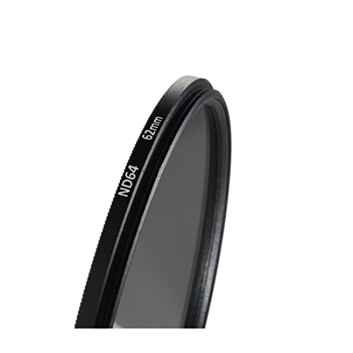 Hama Neutral Graufilter Set 62 mm (bestehend aus ND8, ND64, ND1000 Filtern, ND Filter, Neutraldichtefilter Set mit 3 Graufiltern, NMC16 Beschichtung, zus&auml;tzliches Frontgewinde, mit Tasche)