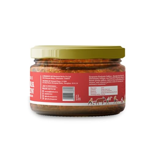 Image of First Bud Organics Pure Kashmiri Mongra Saffron (1g) | Grade A++ Kesar | Lab Tested | Original Kesar Threads | No Added Color | Premium Quality by First Bud Organics