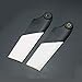 JNOEEDWN Propellers Carbon Fiber 76mm Tail Blade Compatible with T-REX 500 Helicopter Replacement Propeller