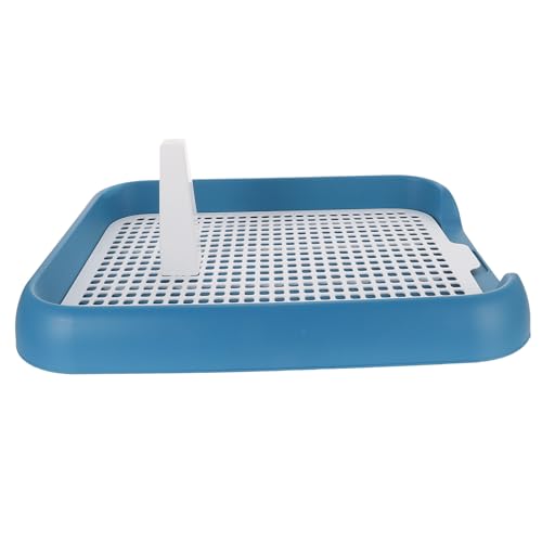 ULTECHNOVO Indoor Dog Potty Tray – 18.11″ L x 14.96″ W Mesh Dog Training Toilet Plastic Potty Tray Puppy Toilet Antis-Slide Dog Toilet Training Tray Holder for Small and Medium Dogs (Blue) ULTECHNOVO Indoor Dog Potty Tray – 18.11″ L x 14.96″ W Mesh Dog Training Toilet Plastic Potty Tray Puppy Toilet Antis-Slide Dog Toilet Training Tray Holder for Small and Medium Dogs (Blue)