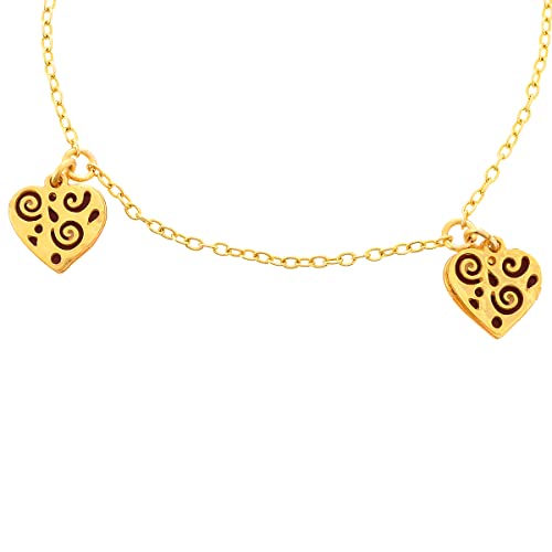 Image of VOYLLA Valentine's Day Collection Peek-a-Boo Hearts Bracelet