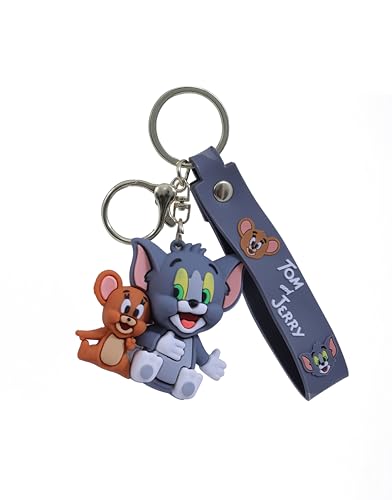 Image of OTTAVO Cute Cartoon 3D Silicone High -Quality PVC Material Keychain, Suitable for Boys and Girls - Pack of 1.
