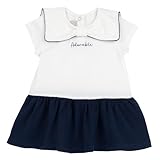 Chicco, Vestido Niña, Vestido Elegante Niña de Mangas Cortas, en Algodón Ligero, Ideal como Vestido de Ceremonia, Ropa Niña, Designed in Italy