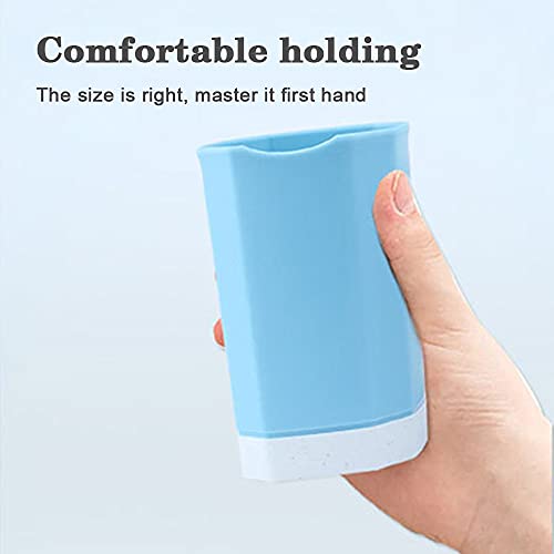 Splenssy Magnetische tandenborstelschaal wandhouder met houder badkamer kommers mok anti-stof drinkbeker, roze - Image 8