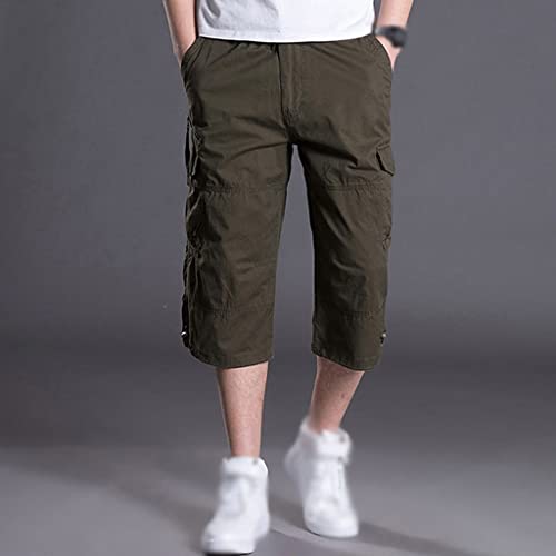 Shorts de fret pour homme en coton décontracté et long RLKHXBS d'été