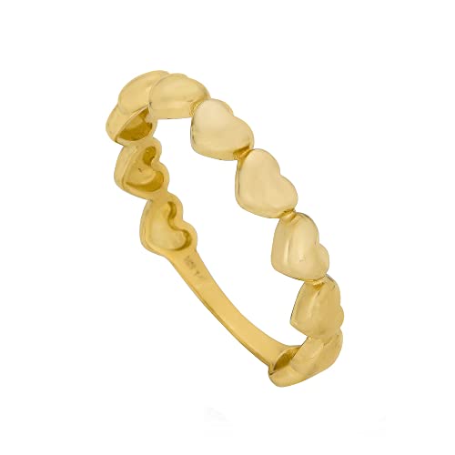 PORI 14K FULL HEART RING for Women