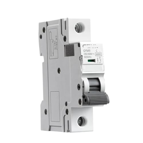 Disjoncteur ferroviaire GYM9 1P 6KA 40A AC pour tableau modulaire rail DIN
