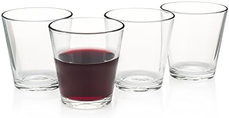 HISTORY COMPANY Italian Crystal Rocks Glasses – 2-Piece Set For Americano Cocktails & Whiskey (Gift Box)