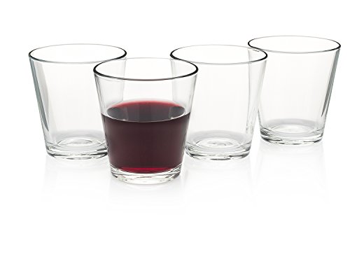History Company Enoteca Italian Wine Bar Stemless Wine Glass 4-Piece Set (Gift Box Collection) #TOP3