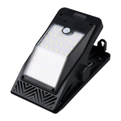 Lumière LED à capteur solaire haut de gamme avec pince de fixation robuste