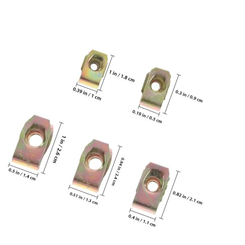 Clips de fixation pour réparation automobile SHINEOFI anti-rouille - 2