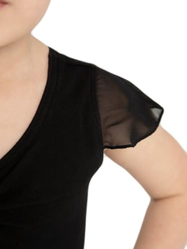 Capezio Big Girls' Flutter Sleeve Dress4