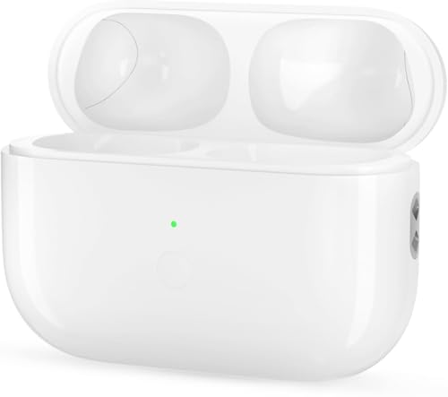 Wireless Charging Case Compatible with Air Pods Pro 1st 2nd, Replacement Charging Case with Type-C Port for AirPod Pro 1 2, Built-in 660 mAh Battery with Bluetooth Pairing Sync Button