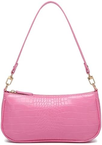 Barabum Retro Classic Clutch Shoulder Tote HandBag with Zipper Closure Purse for Women