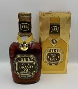 【希少古酒】OLD GRAND DAD 114 バーボンウイスキー 750ml Amazon.co.jp: OLD GRAND DADオールドグランダッド 114 旧ボトル