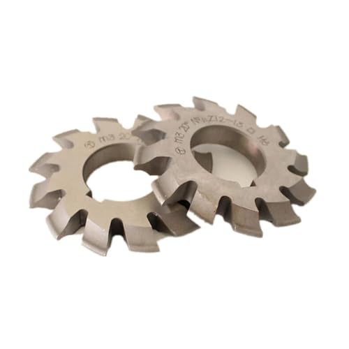 Fresa para engranajes HSS modulo M8 NO.8 herramienta de corte PA20 grados 6