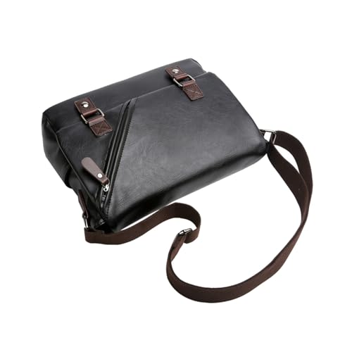 Sacoche business homme noire pour le bureau et les voyages d'extérieur Uonlytech