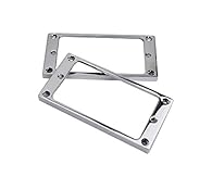 Dimensions: Outside(L x W): Approx. 92.5 x 46.3mm(3.64 x 1.82 in); Mounting Screws Distance (L x W): Approx. 81.4 x 37.2mm(3.2 x 1.46 in); Neck Ring Height: Approx. 5.88mm (0.23 in); Bridge Ring Height: Approx.7.88mm(0.35 in). Please check the parame...