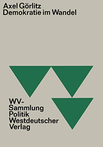 Demokratie im Wandel (German Edition)