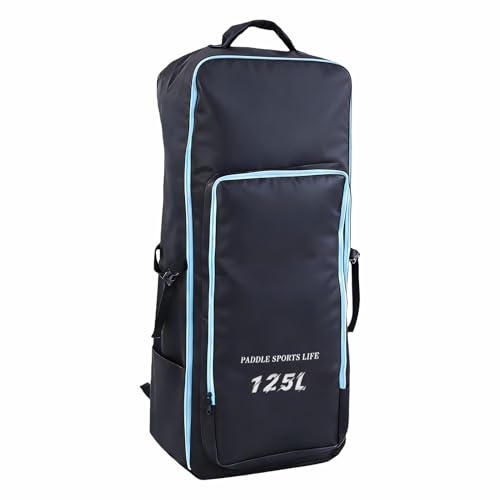 doorslay Aufblasbare Paddle Board Tragetasche Rucksack Tasche Stand Up Paddleboard Schulterrucksack Oxford Tuch SupBackpack Transport Großer Reiserucksack Bag Aufblasbares Zubehör (125L)