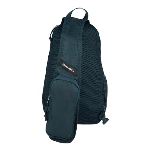 Image of Eddie Bauer Stowaway Packable Sling Bag | Travel | Outdoor | Lightweight | Compact | Ripstop Nylon, Marine-10L